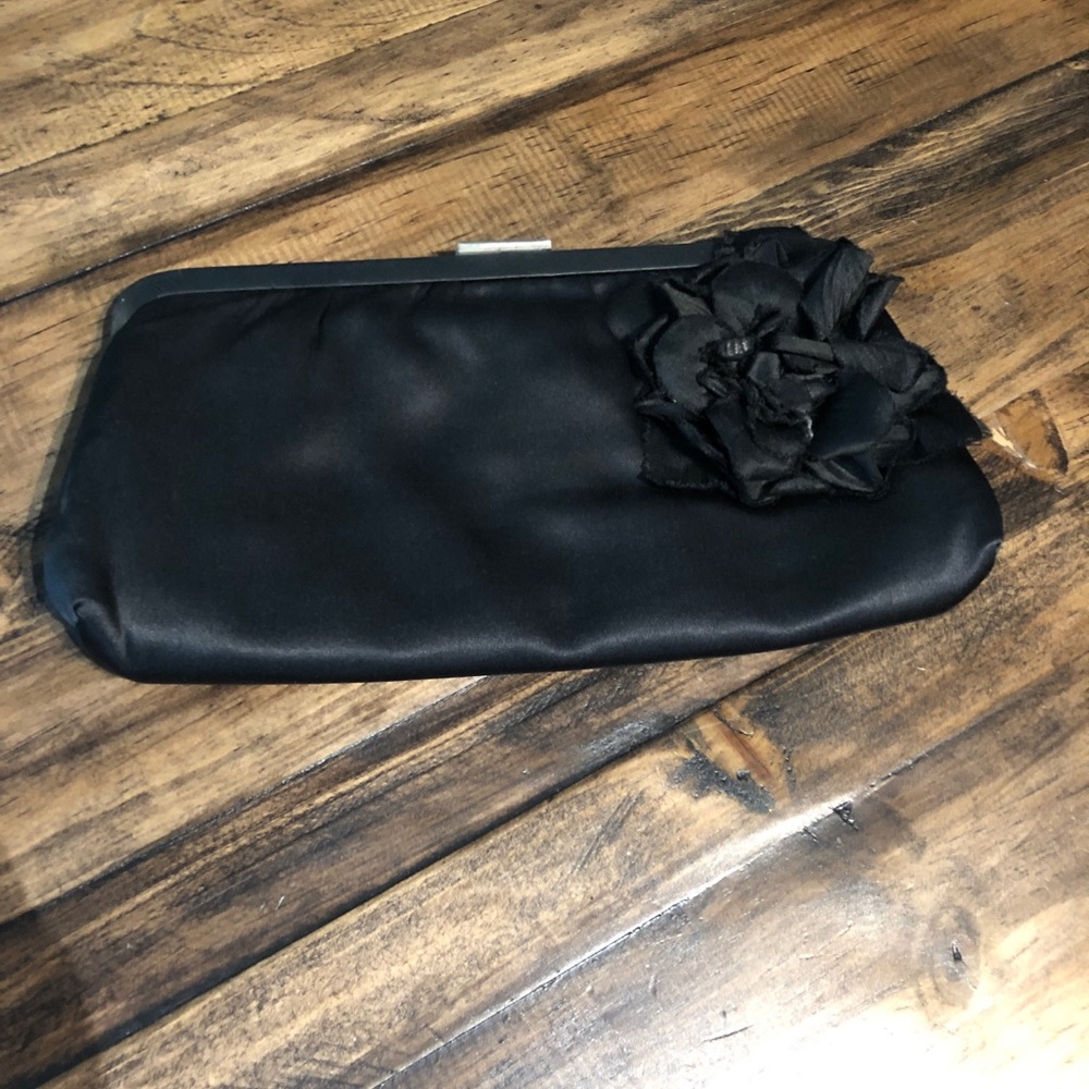 Black Banana Republic clutch